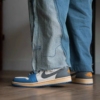 Real lifestyle image of Air Jordan 1