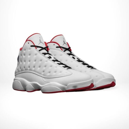 Angle view of Air Jordan 13