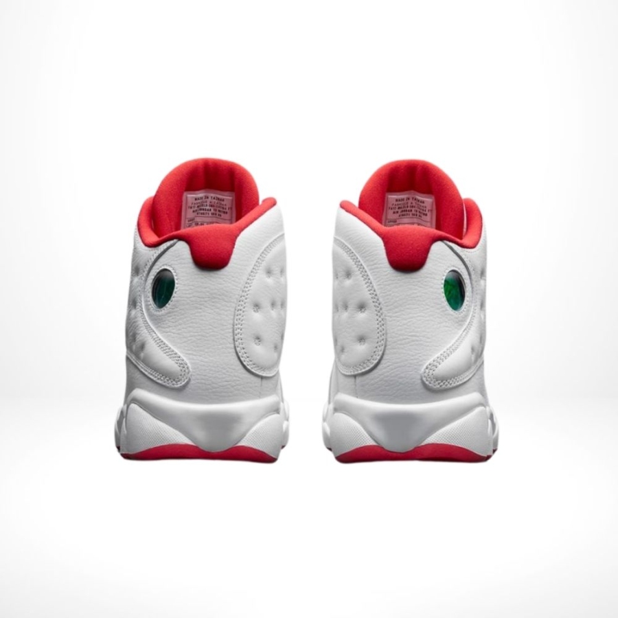 Rear view of Air Jordan 13