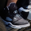 Real lifestyle image of Air Jordan 5