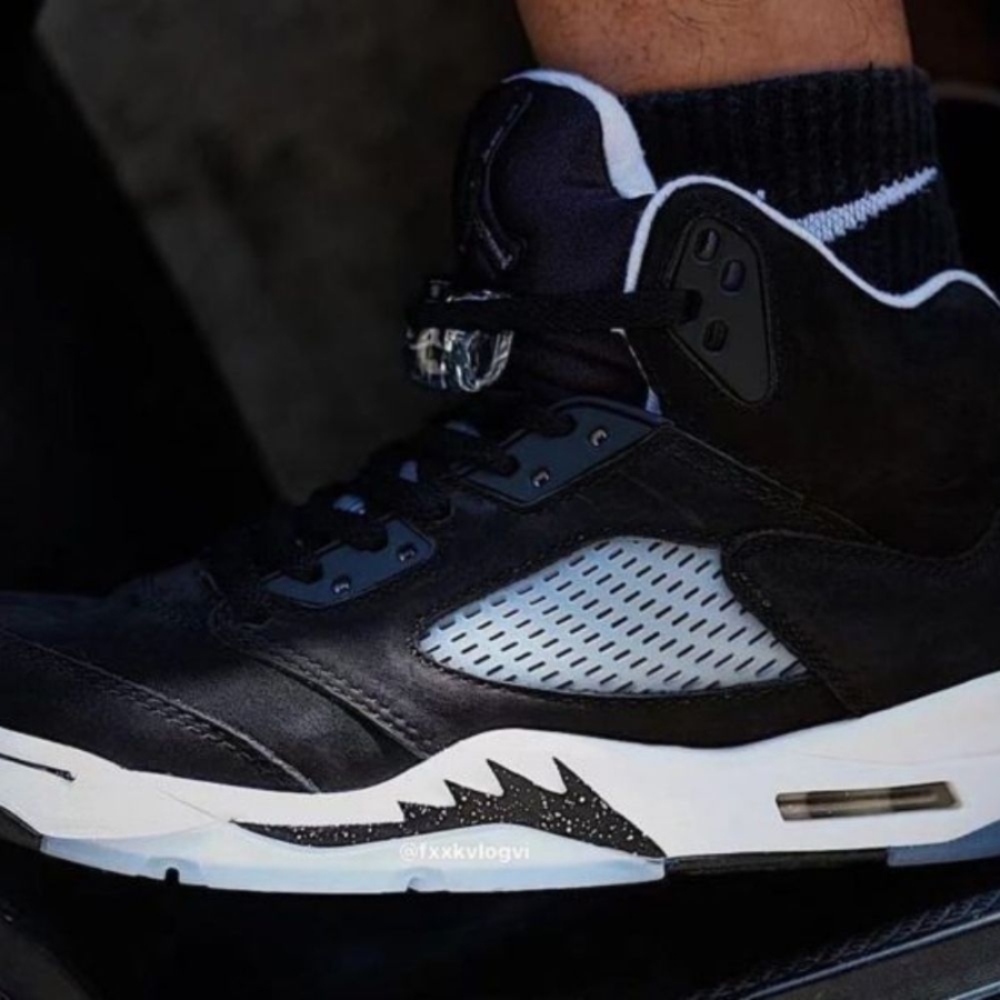 Real lifestyle image of Air Jordan 5