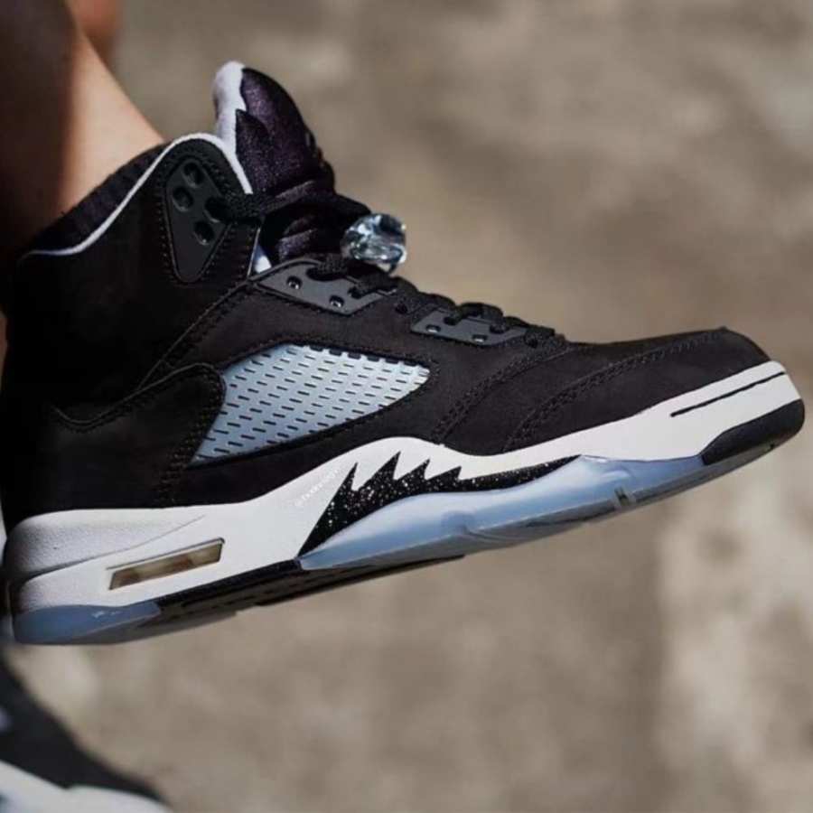 Real lifestyle image of Air Jordan 5