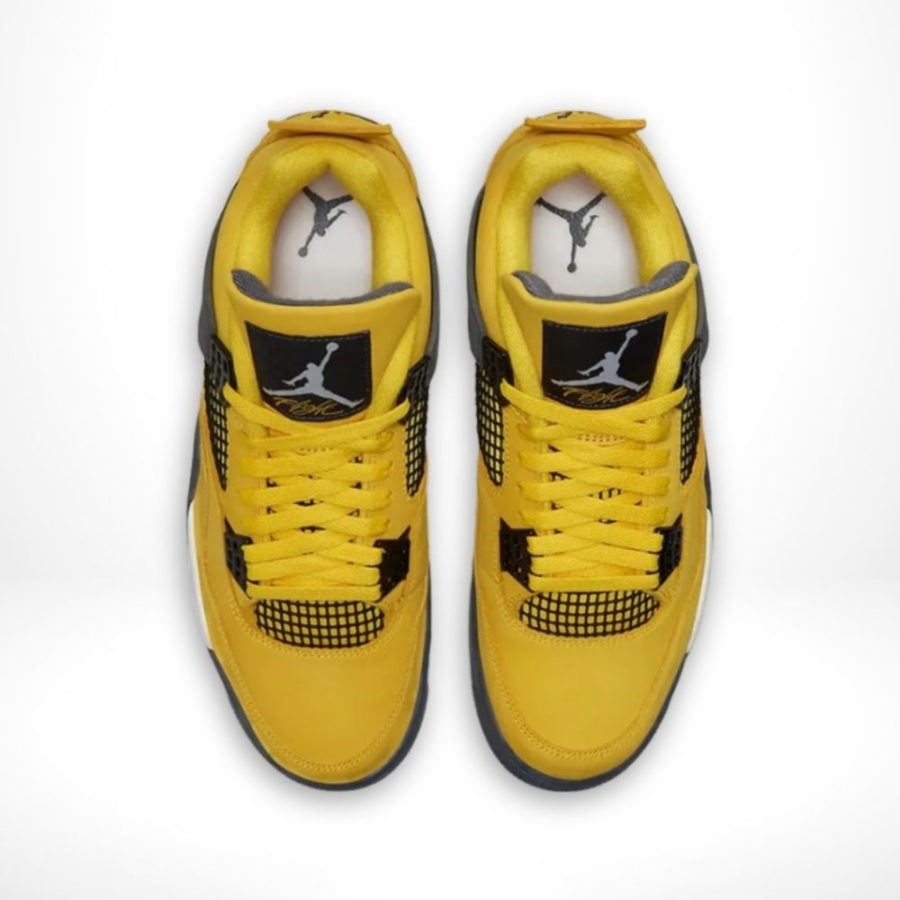 Top view of Air Jordan 4