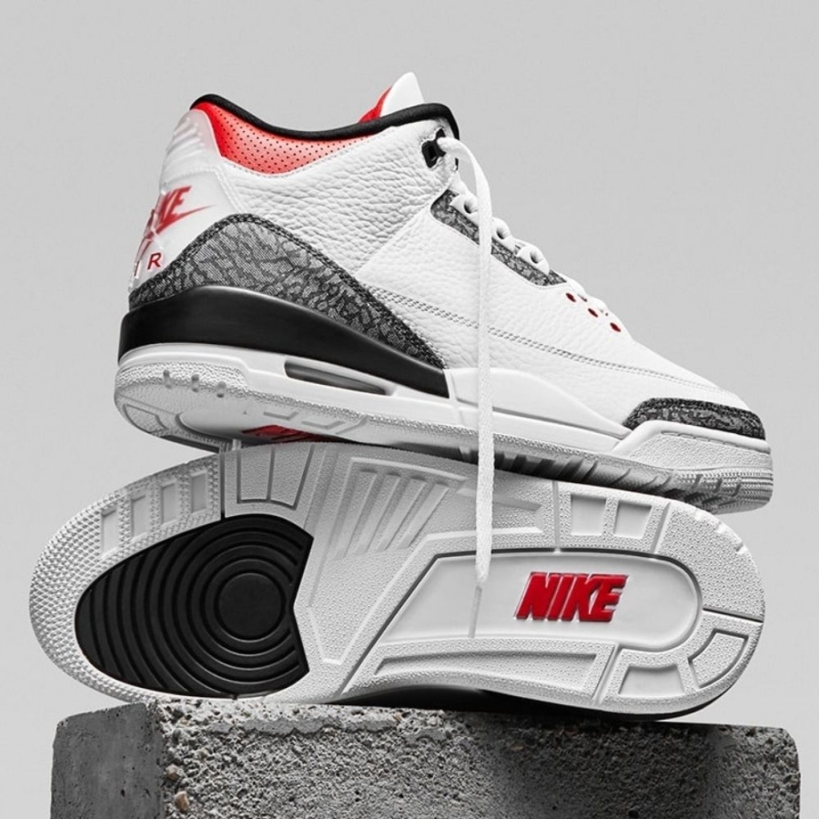 Real lifestyle image of Air Jordan 3