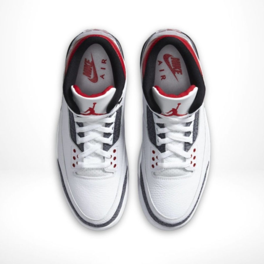 Top view of Air Jordan 3