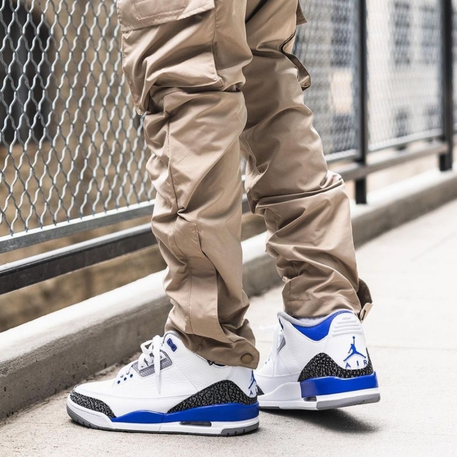Air Jordan 3 Retro Racer Blue - Image 7
