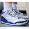 Real lifestyle image of Air Jordan 3