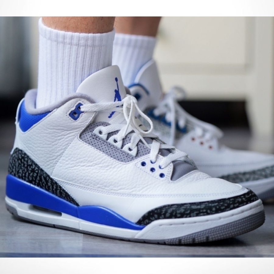 Real lifestyle image of Air Jordan 3