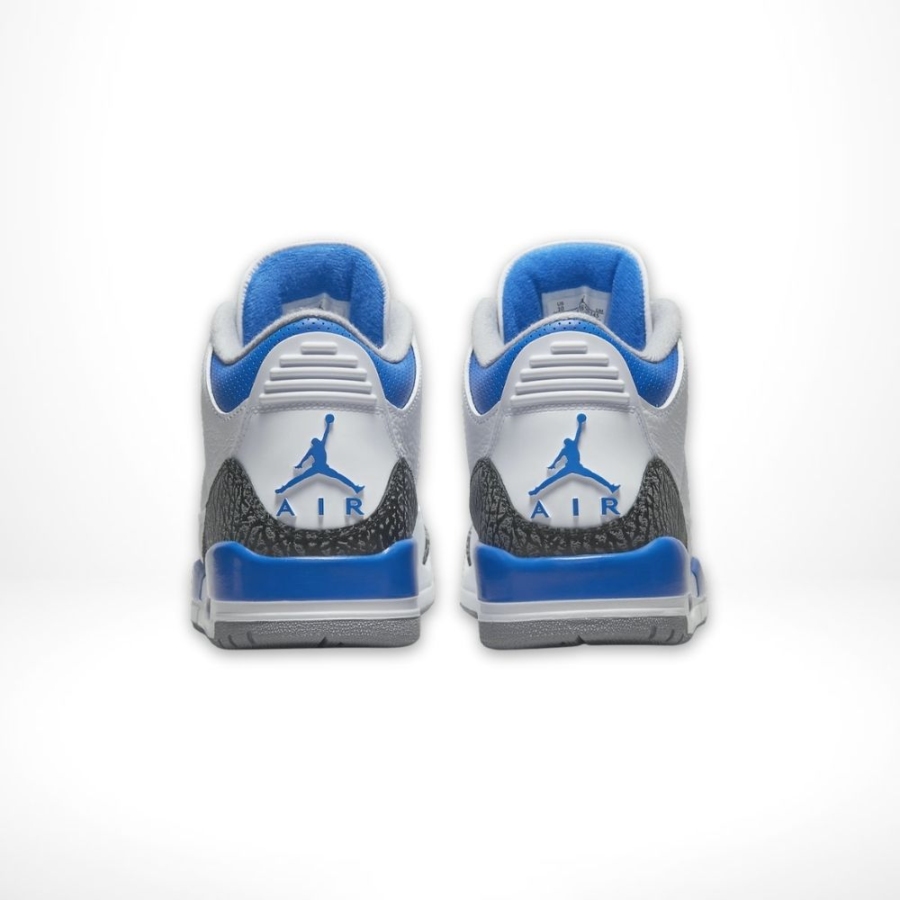 Rear view of Air Jordan 3