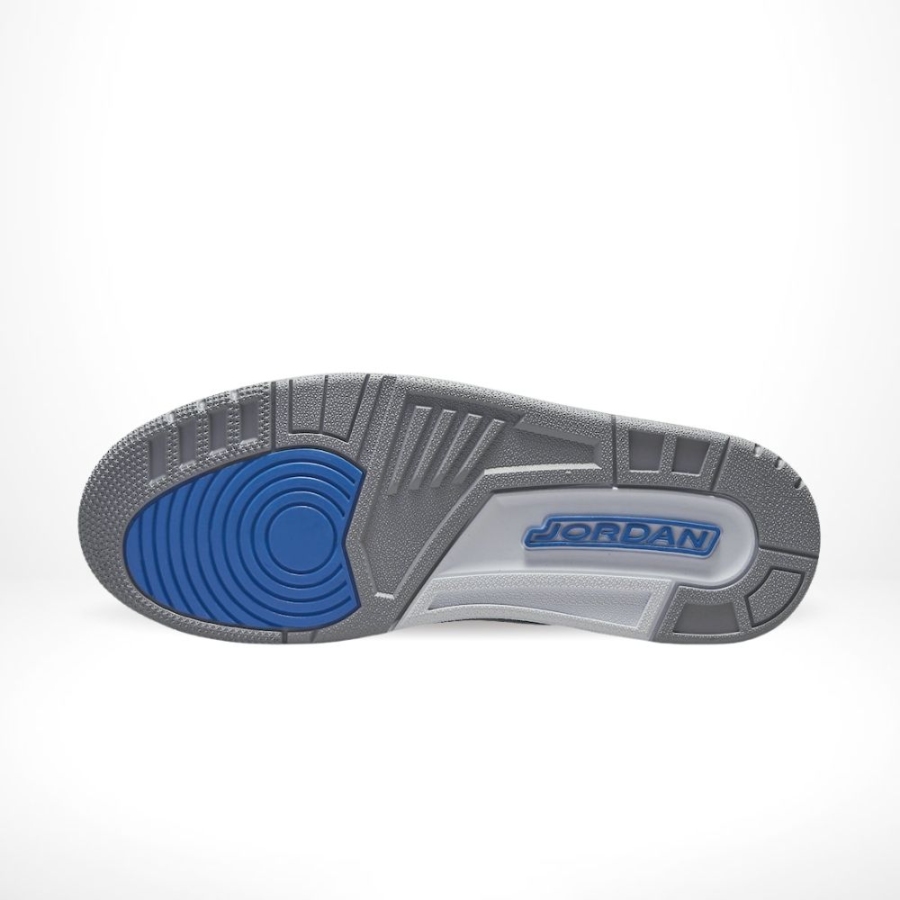 Bottom sole of Air Jordan 3