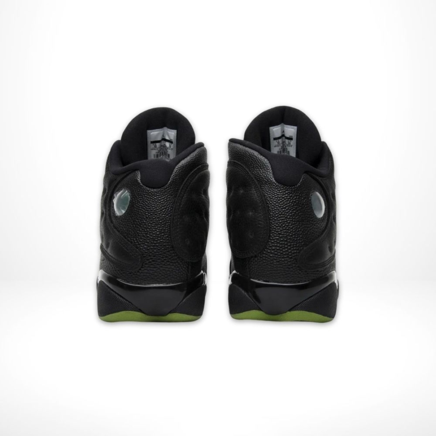Rear view of Air Jordan 13