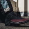 Real lifestyle image of Air Jordan 12