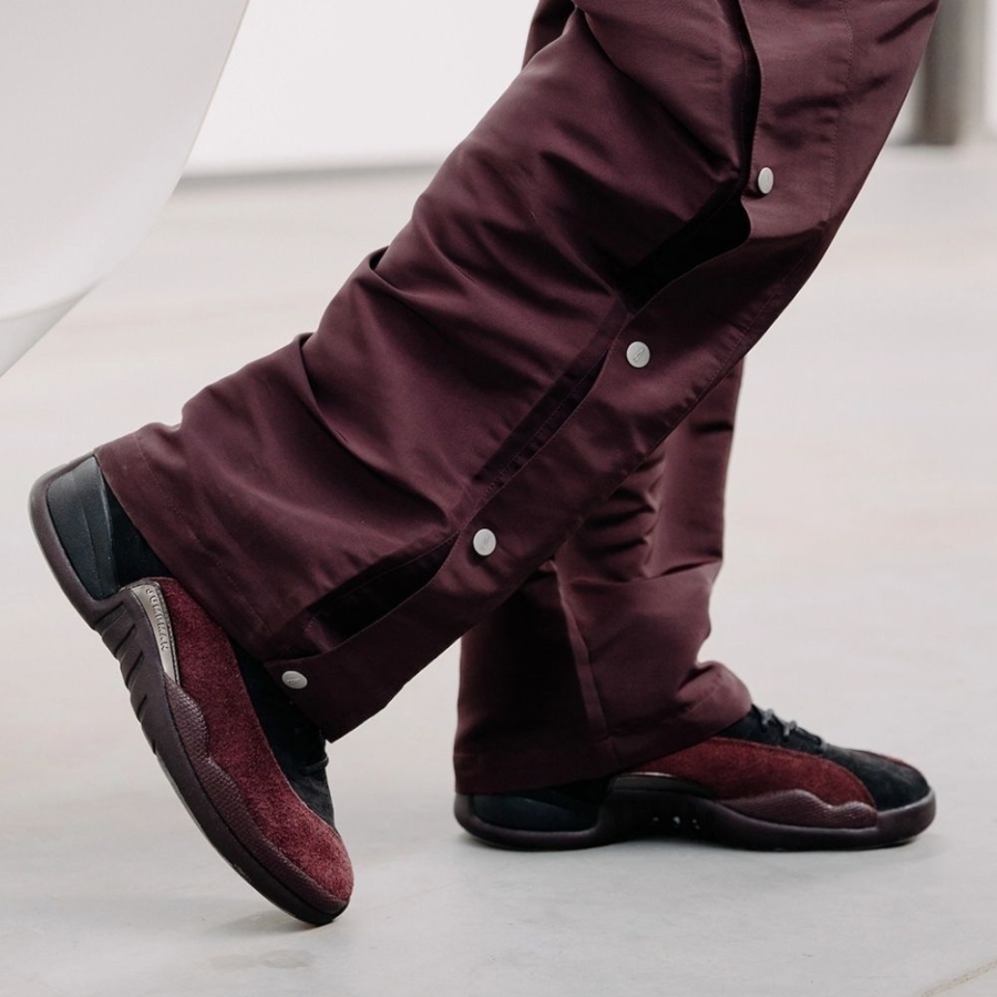 Real lifestyle image of Air Jordan 12