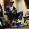 Real lifestyle image of Air Jordan 12