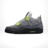 Side profile of Air Jordan 4