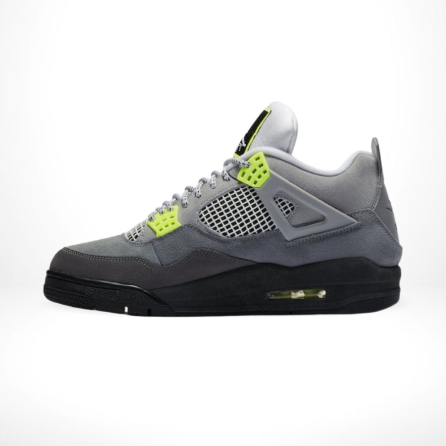 Side profile of Air Jordan 4