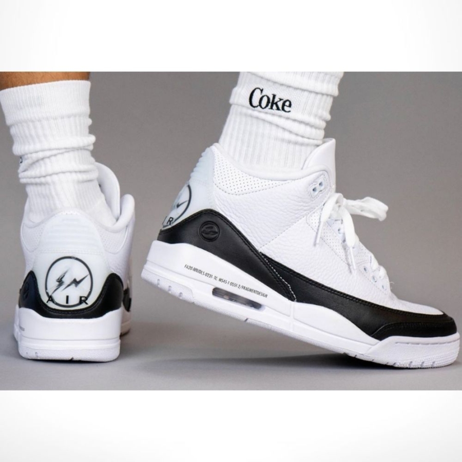 Real lifestyle image of Air Jordan 3