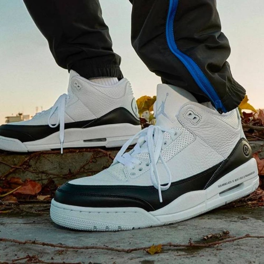 Real lifestyle image of Air Jordan 3