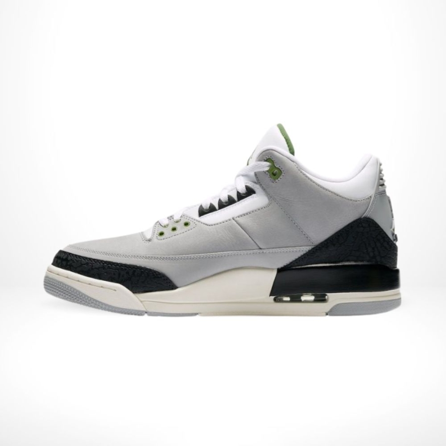 Side profile of Air Jordan 3