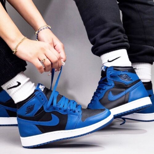 Real lifestyle image of Air Jordan 1