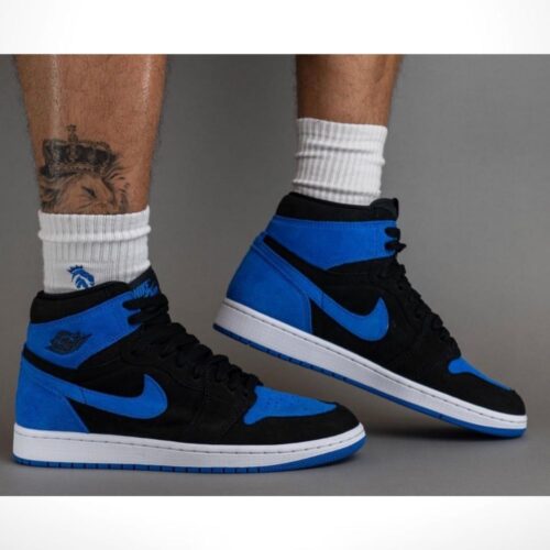 Real lifestyle image of Air Jordan 1