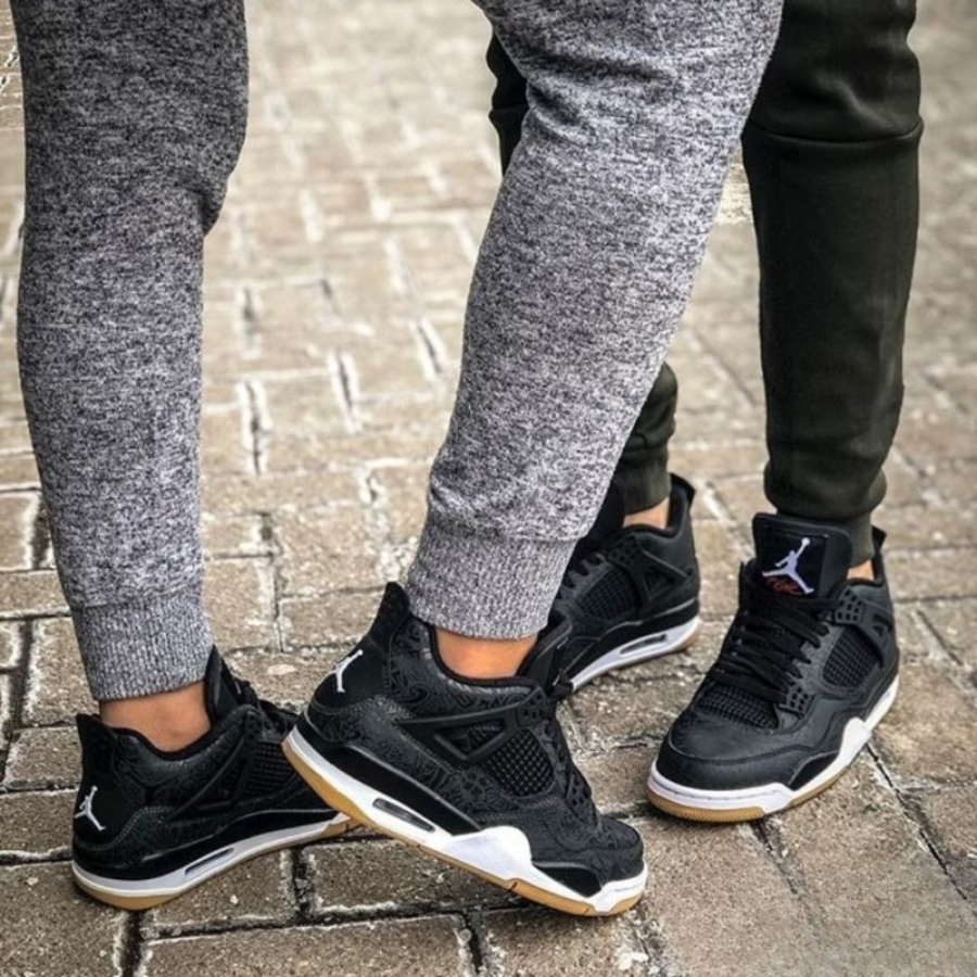 Air Jordan 4 Retro Laser Black - Image 7