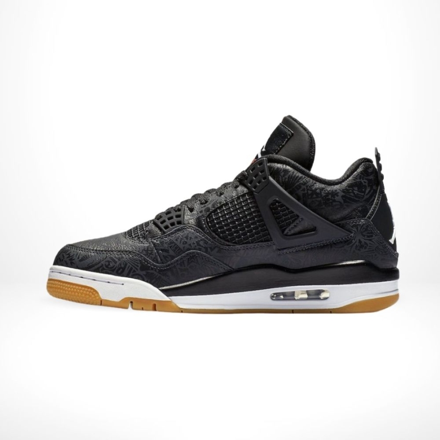 Side profile of Air Jordan 4