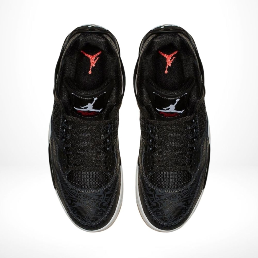 Top view of Air Jordan 4