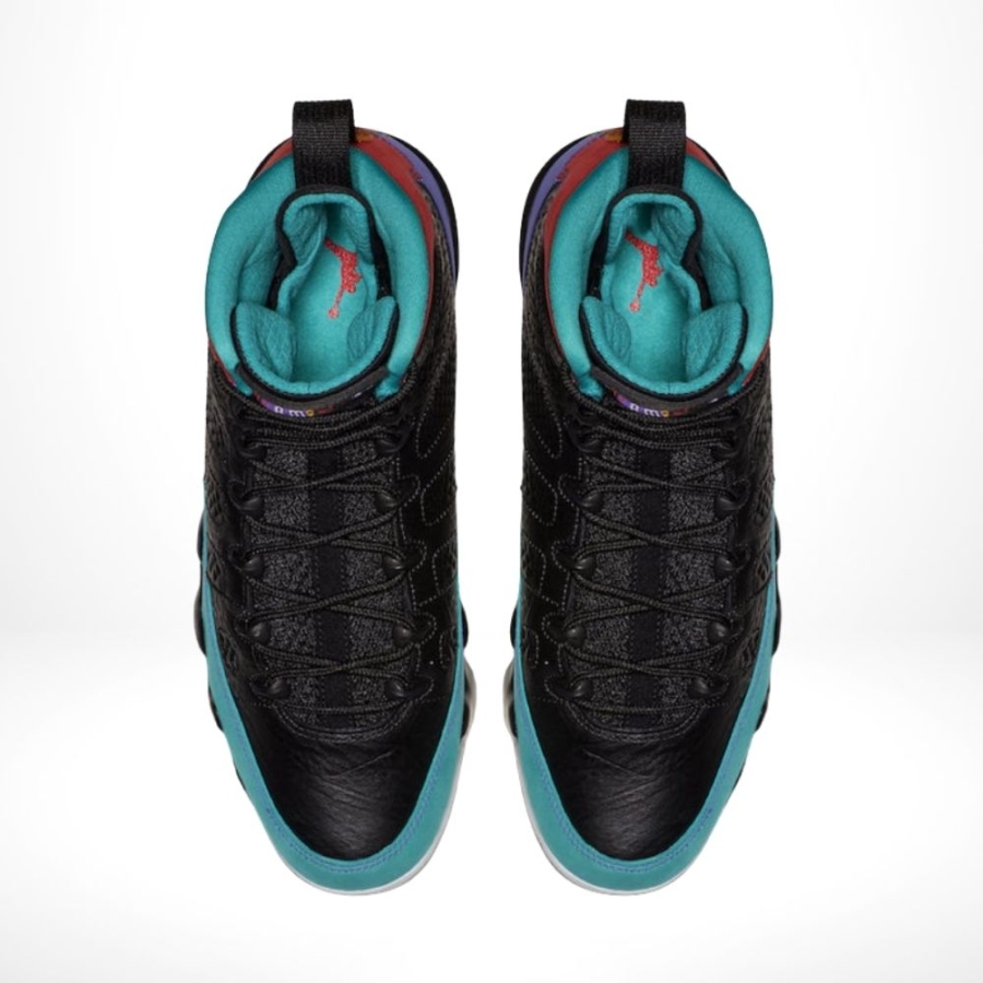 Top view of Air Jordan 9