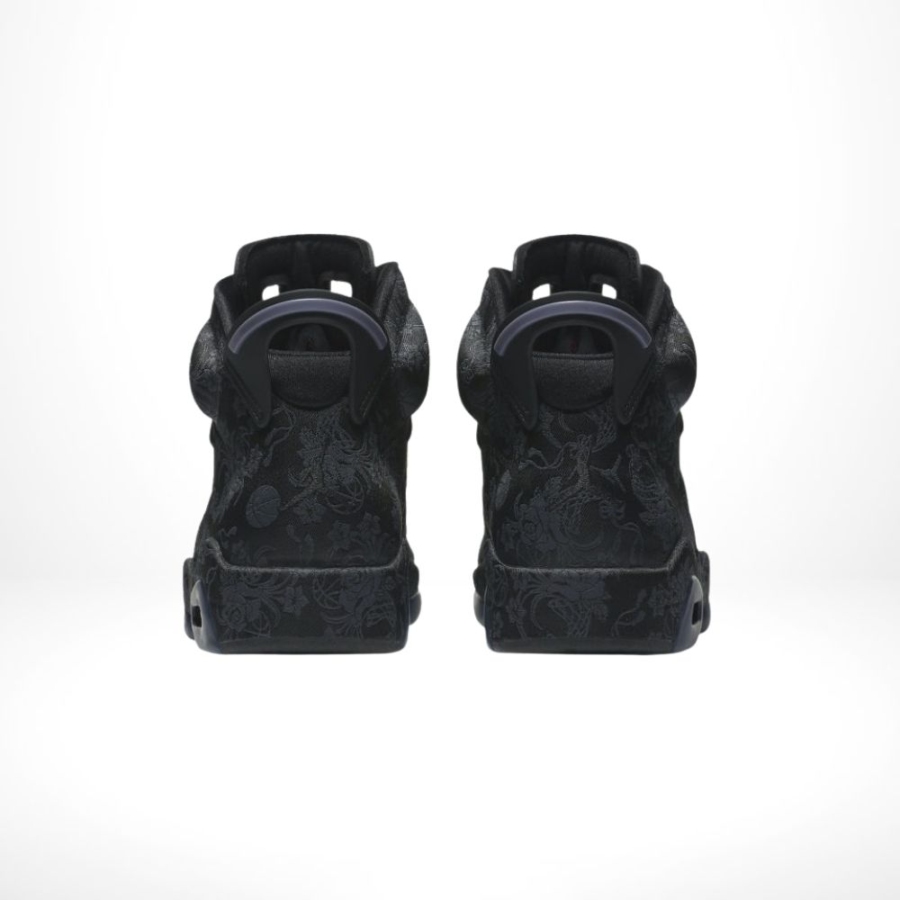 Rear view of Air Jordan 6