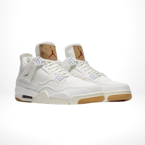 Angle view of Air Jordan 4