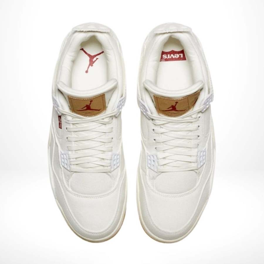 Top view of Air Jordan 4
