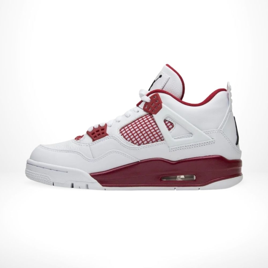 Side profile of Air Jordan 4