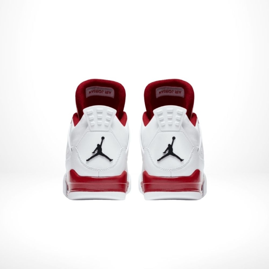 Rear view of Air Jordan 4