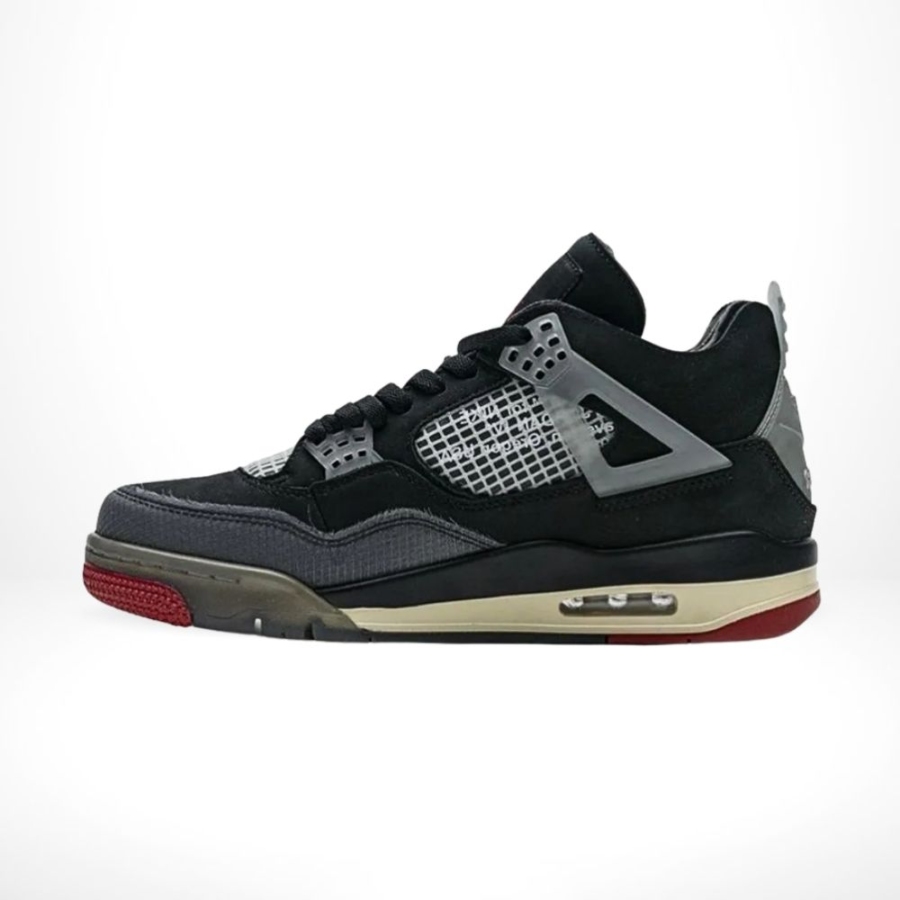 Side profile of Air Jordan 4