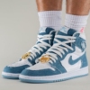 Real lifestyle image of Air Jordan 1