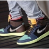 Real lifestyle image of Air Jordan 1