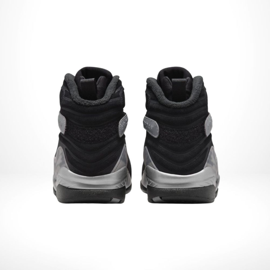 Rear view of Air Jordan 8