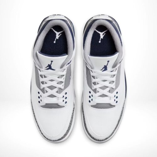 Top view of Air Jordan 3