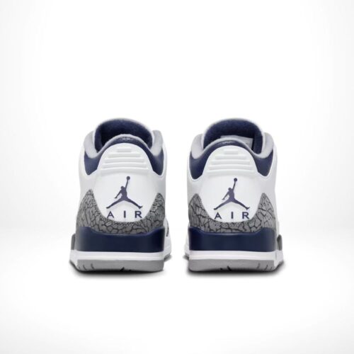 Rear view of Air Jordan 3