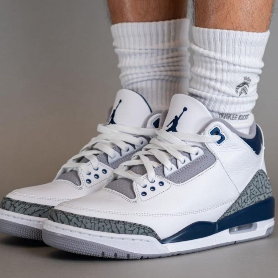 Real lifestyle image of Air Jordan 3