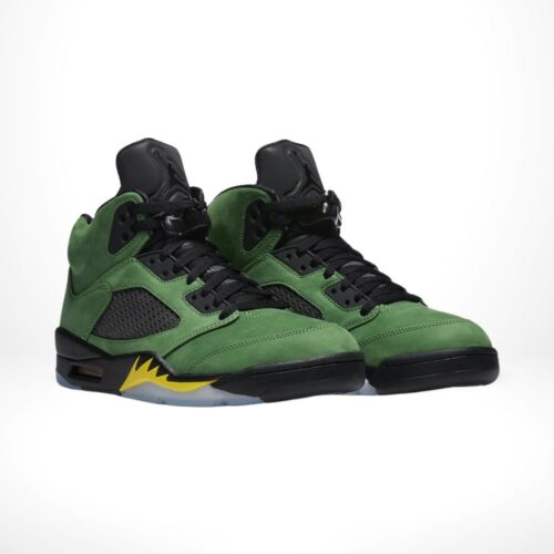 Angle view of Air Jordan 5