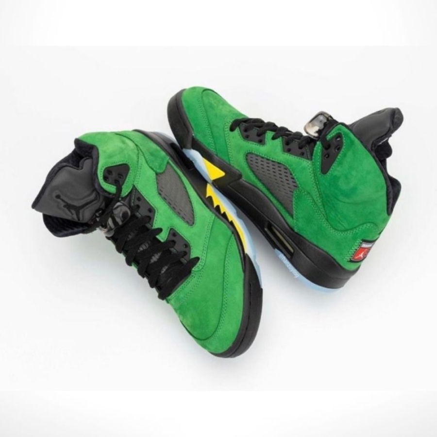 Real lifestyle image of Air Jordan 5