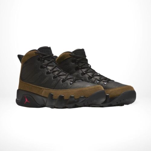 Angle view of Air Jordan 9