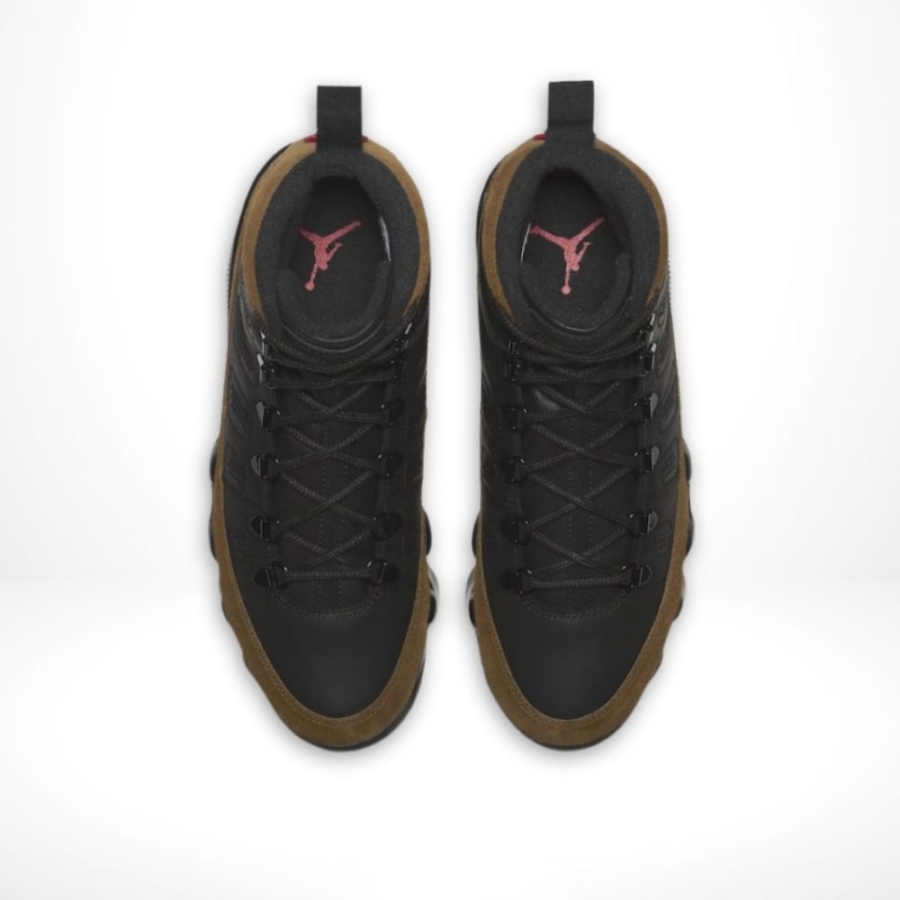 Top view of Air Jordan 9