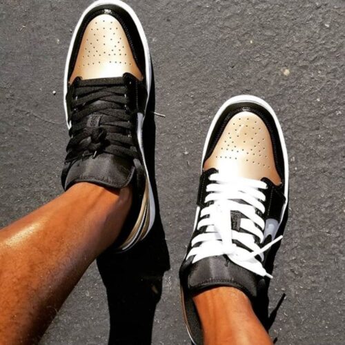 Real lifestyle image of Air Jordan 1