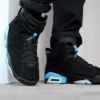 Real lifestyle image of Air Jordan 6