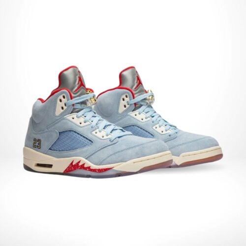 Angle view of Air Jordan 5