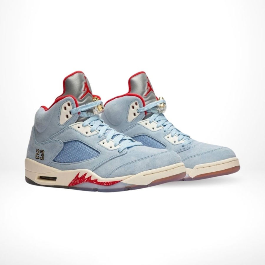 Angle view of Air Jordan 5