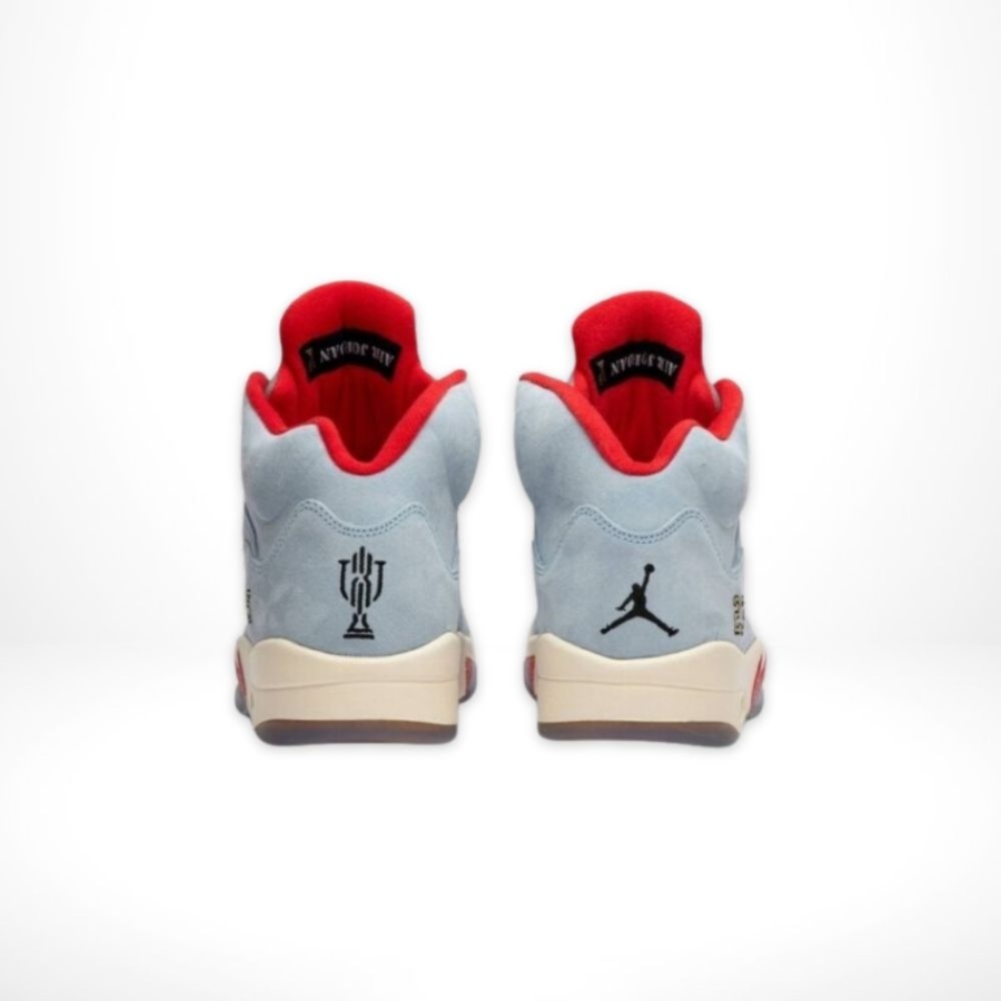 Rear view of Air Jordan 5